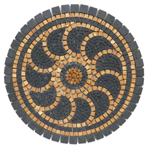 rozeta dekoracyjna kamień naturalny mozaika r0065 okrągła podłogowa na ścianę