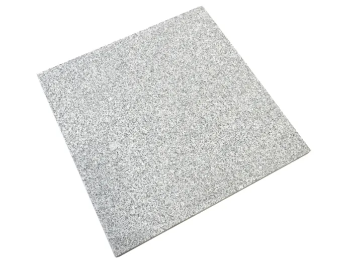 płytki granitowe płomieniowane 60x60 New Bianco Crystal G603